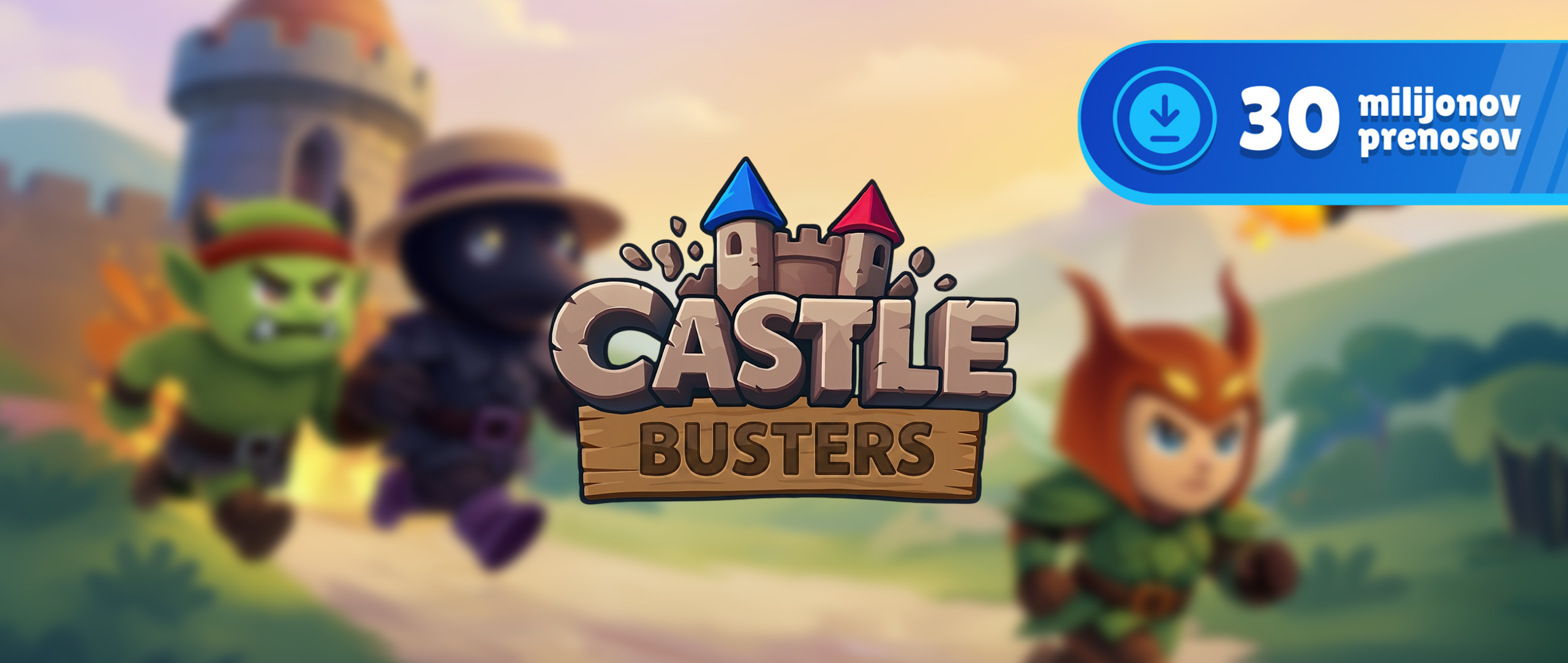 Igra Castle Busters je presegla 30 milijonov prenosov – globalni uspeh slovenskega studia EpiCoro